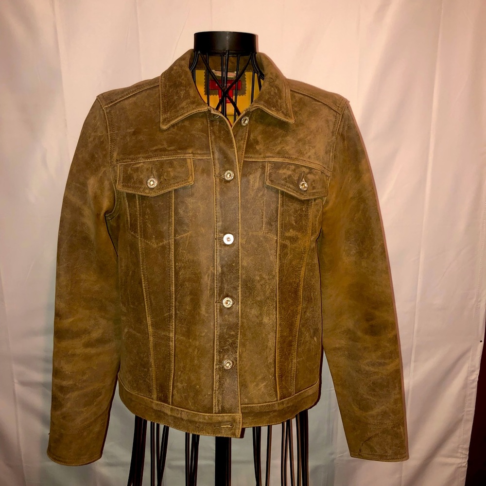 Leather jacket
